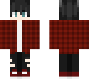 red plaid wolfie boi