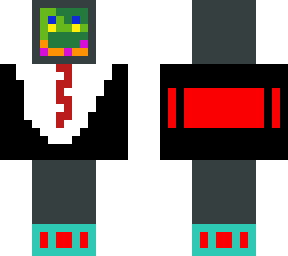 robot in a suit
