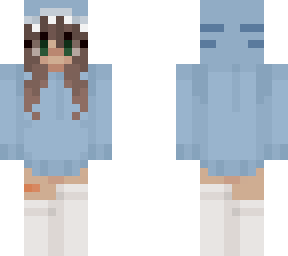 shark hoodie brunette girl