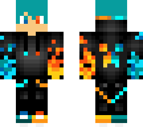 skin de azulino de fuego y hielo