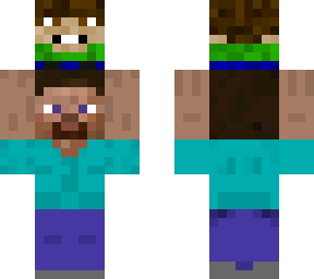 steve holding gamer