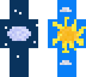sun and moon