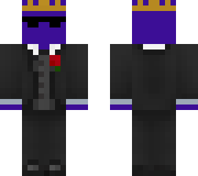 tuxedo with crown/glasses