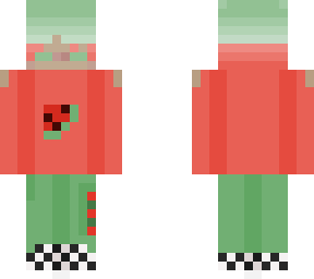 watermelon boy with buns