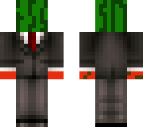 watermelon in a suit