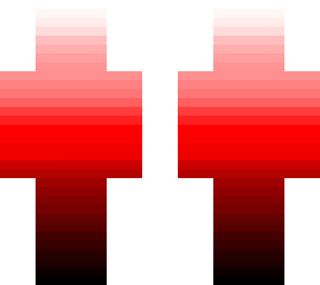 white to red to black color shift