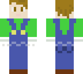 alex in luigi costume
