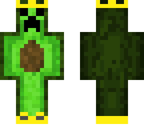 avocado creeper face w yellow shoes