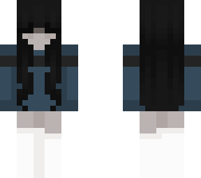 blue hoodie