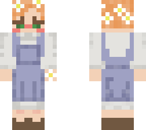 blue pinafore :)))