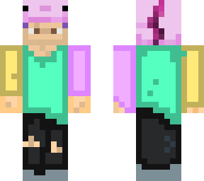 cute axolotl hat boy
