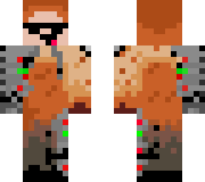 cyborg fire hoodie guy v4
