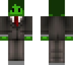dragonkin in a suit