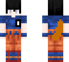 goku con cola de mono