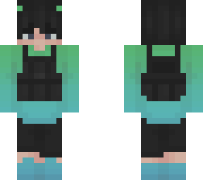 green and blue boy