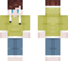 green hoodie boy