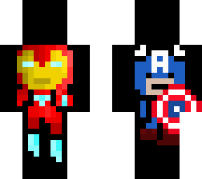 iron man + captain america