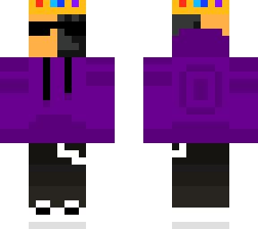 just a half enderman and half man man