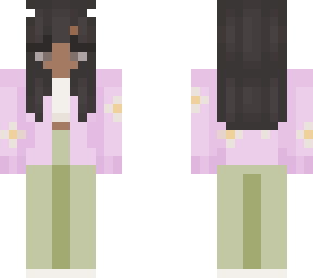 matching flower girl skins person 2
