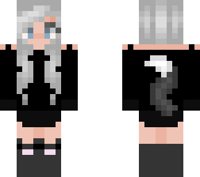 me in black