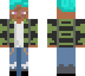 my first skin (discord friends gave ideas)