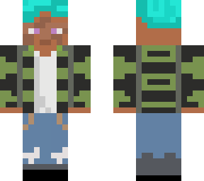 my first skin (discord friends gave ideas)