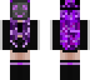 neon mask girl