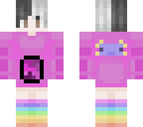 nether portal rainbow sock thing