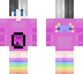 nether portal rainbow sock thing