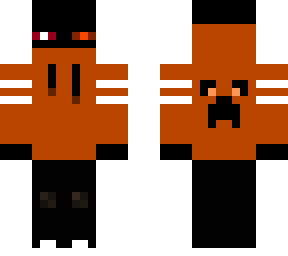 orange gamer enderman