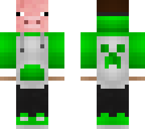 pig hoodie guy