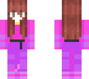 pink and purple girl