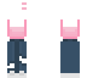 pink tanktop