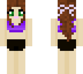 purple swimware