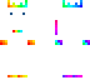 rainbow crown lol cool