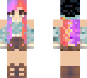 rainbow girl