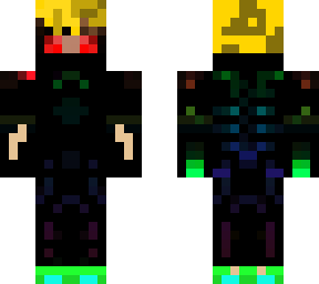 rainbow neon gamer