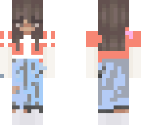 red checker girl