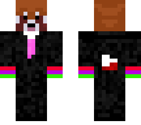 red panda skin