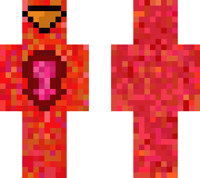 red robotic alien