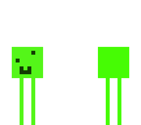 some green durp guy with no head