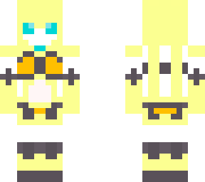 yellow lovely robot