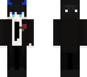 anime boy black coat