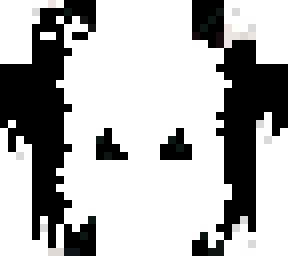 black and white
