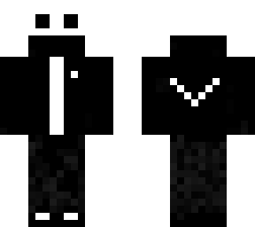 black and white man