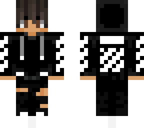 black and white offwhite