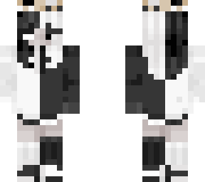 black and white skin :)