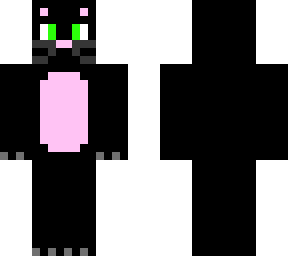 black cat with green eyes (reqeust)