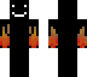 black flame skin