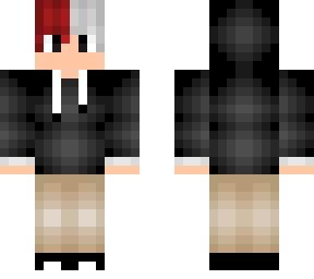 black hoodie